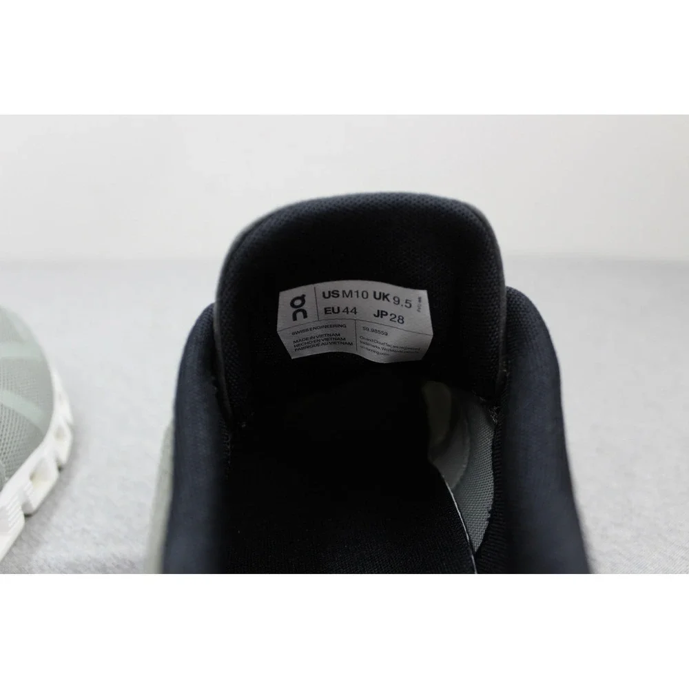 On Running Cloud 5 Mens 10 Gray Sneakers 59.98559 Low Top Lightweight - Picture 10 of 10
